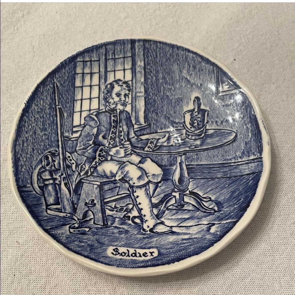 Rare vintage mini plate